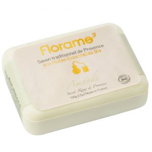 Florame Stückseife Mandel, 100g - zertifizierte Biokosmetik