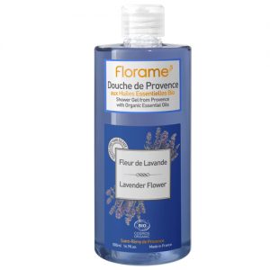 Florame Duschgel Lavendel, 500 Ml, zertifizierte Biokosmetik aus Frankreich