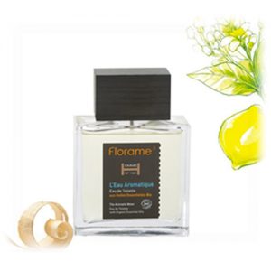 Florame Homme Eau De Toilette Aromatic Waters, Men's Fragrance in Glass Flacon