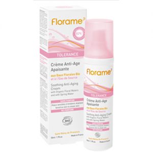Florame Tolerance Soothing Anti Aging Cream, 50 Ml