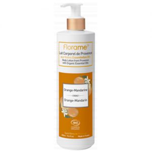 Florame身体乳液橘子, 400ml - 来自法国的认证有机化妆品