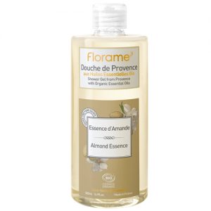 Florame Duschgel Mandel, 500 Ml - zertifizierte Biokosmetik aus Frankreich