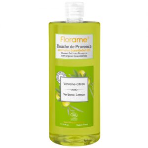 Florame Duschgel Verbene Zitrone, 500 Ml - zertifizierte Biokosmetik aus Frankreich