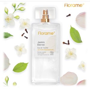 Florame Eau De Toilette Jasmin Eternel, Duft in Glasflakon