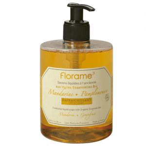 Florame Flüssigseife Mandarine Grapefruit, 500ml - zertifizierte Biokosmetik