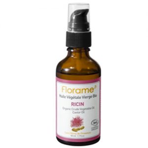 Florame Castor Oil, BIO Pump Dispenser 50 Ml 滋养和护理头发。