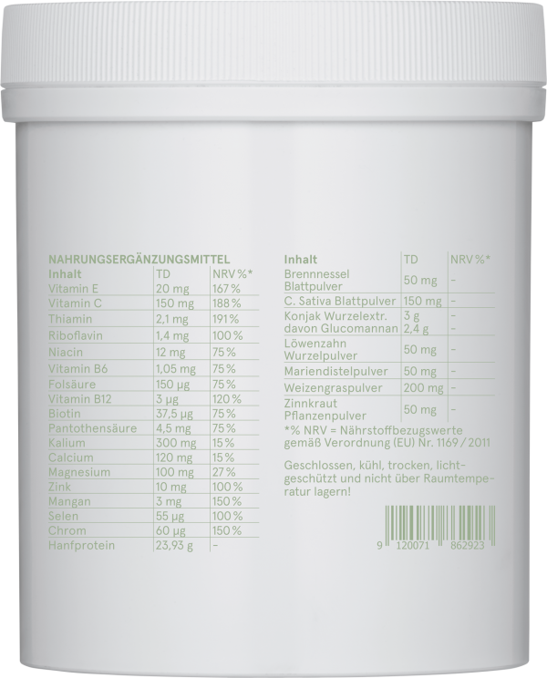 Cbdvital Protein Vitamin Powerclean 03