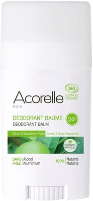 Acorelle- Deostick Lemon green Mandarine Bio