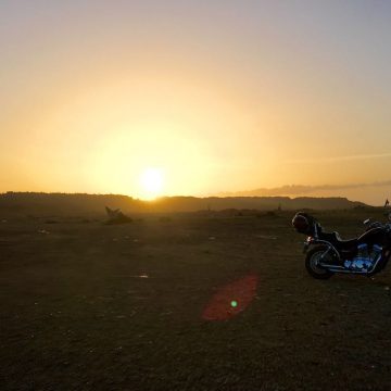 Sonnenuntergang auf der Traumreise